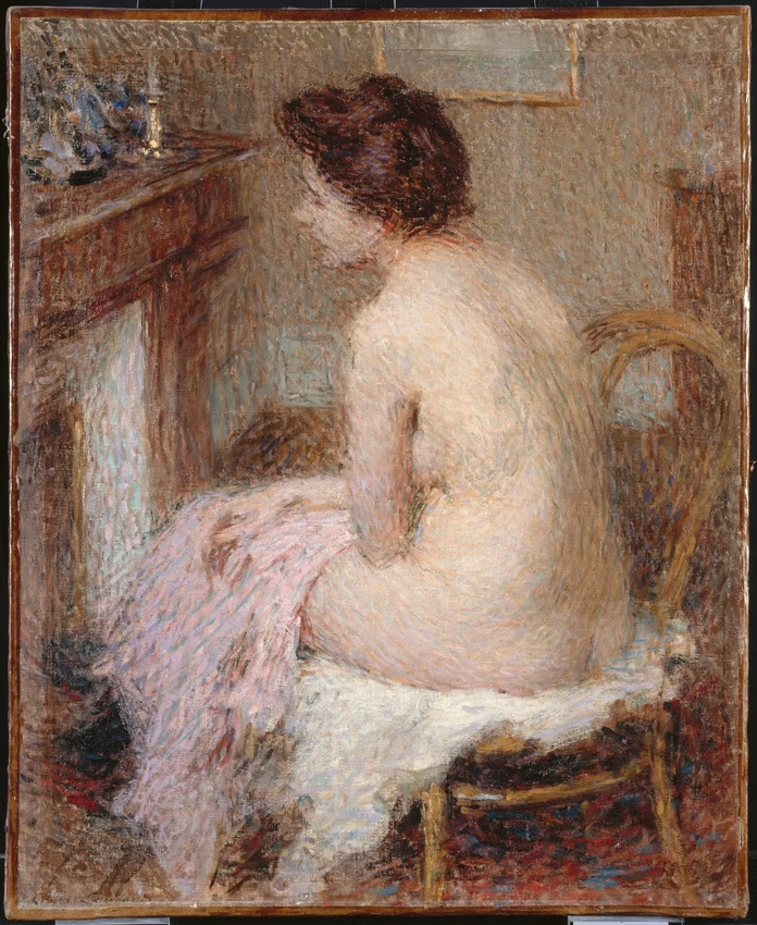 Donna seduta che si scalda - musées d'Orsay, Parigi